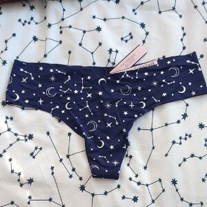 Victoria's Secret Metallic Midnight Sky Briefs